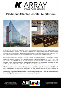 Piedmont Atlanta Hospital Auditorium