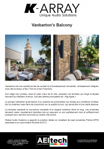 Vanbarton’s Balcony
