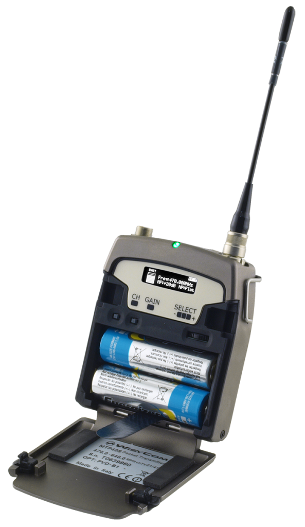 MTP 40S - Emetteur de poche UHF