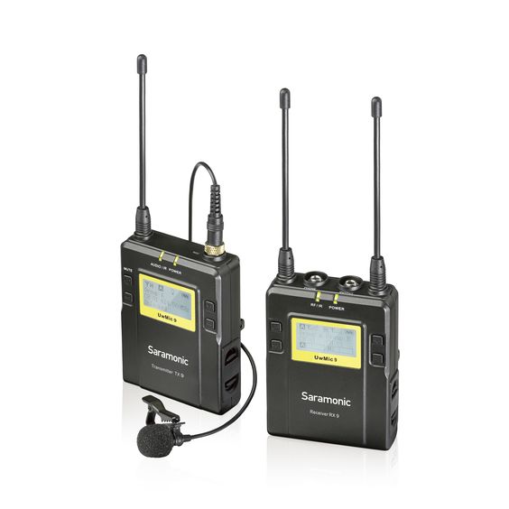 UwMic9 (TX9+RX9) - 1 émetteur pocket UHF + 1 récepteur pocket UHF