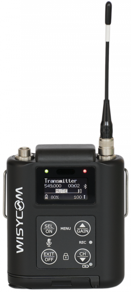 WISYCOM MTP60 - Émetteur multi-bande couvrant toute la bande de fréquence