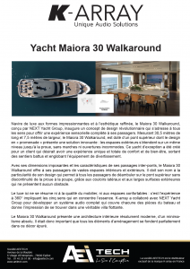 Yacht Maiora 30 Walkaround